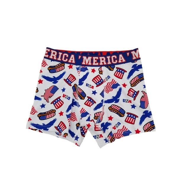 American Bald Eagle Mens Boxer Briefs Underwear Clothing foretadrenaline.com